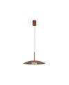 LIDIA * COLGANTE 1L LED 12W  - CAFÉ